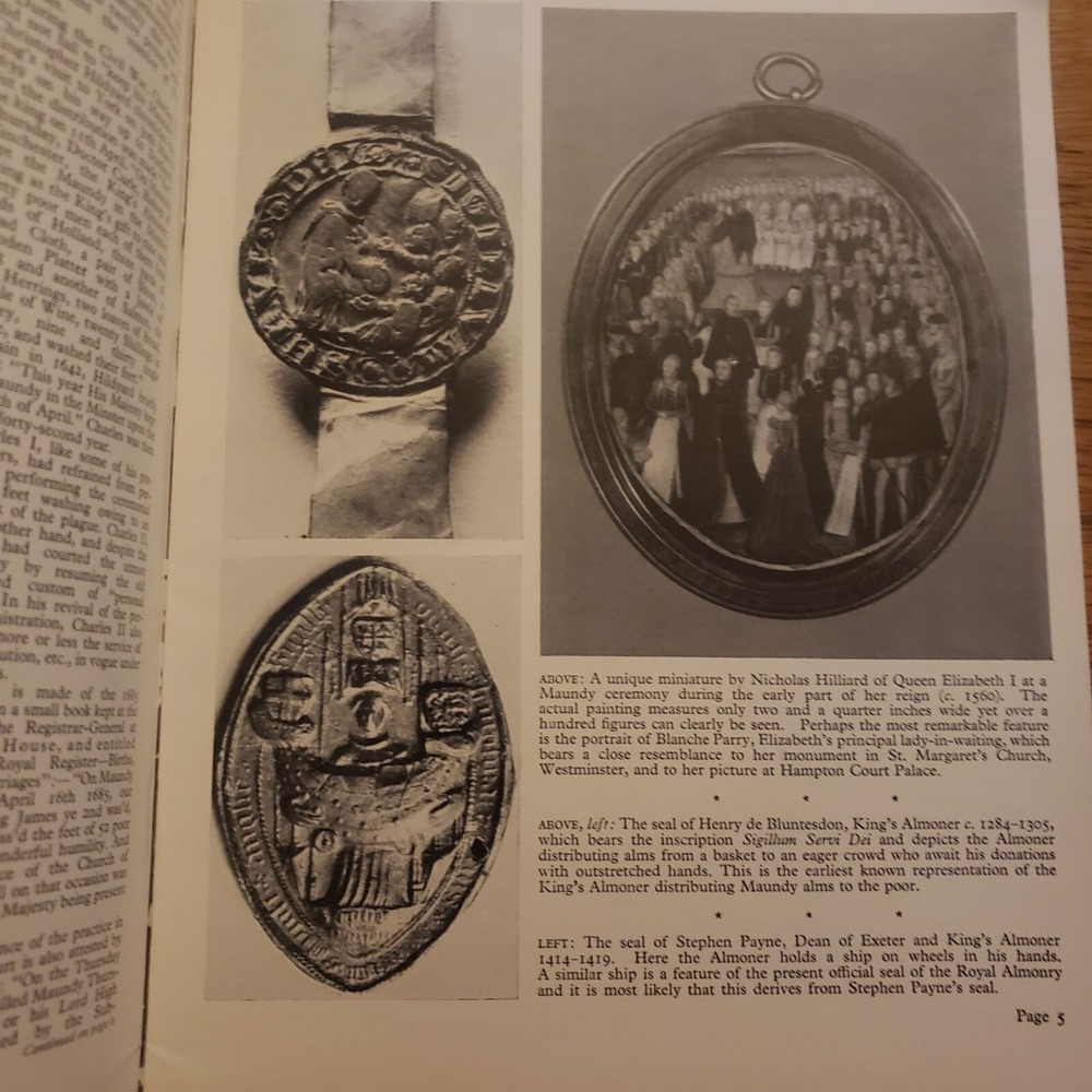 Vintage Royal Maundy Pictorial History Book 1965 - Picture 4 of 5